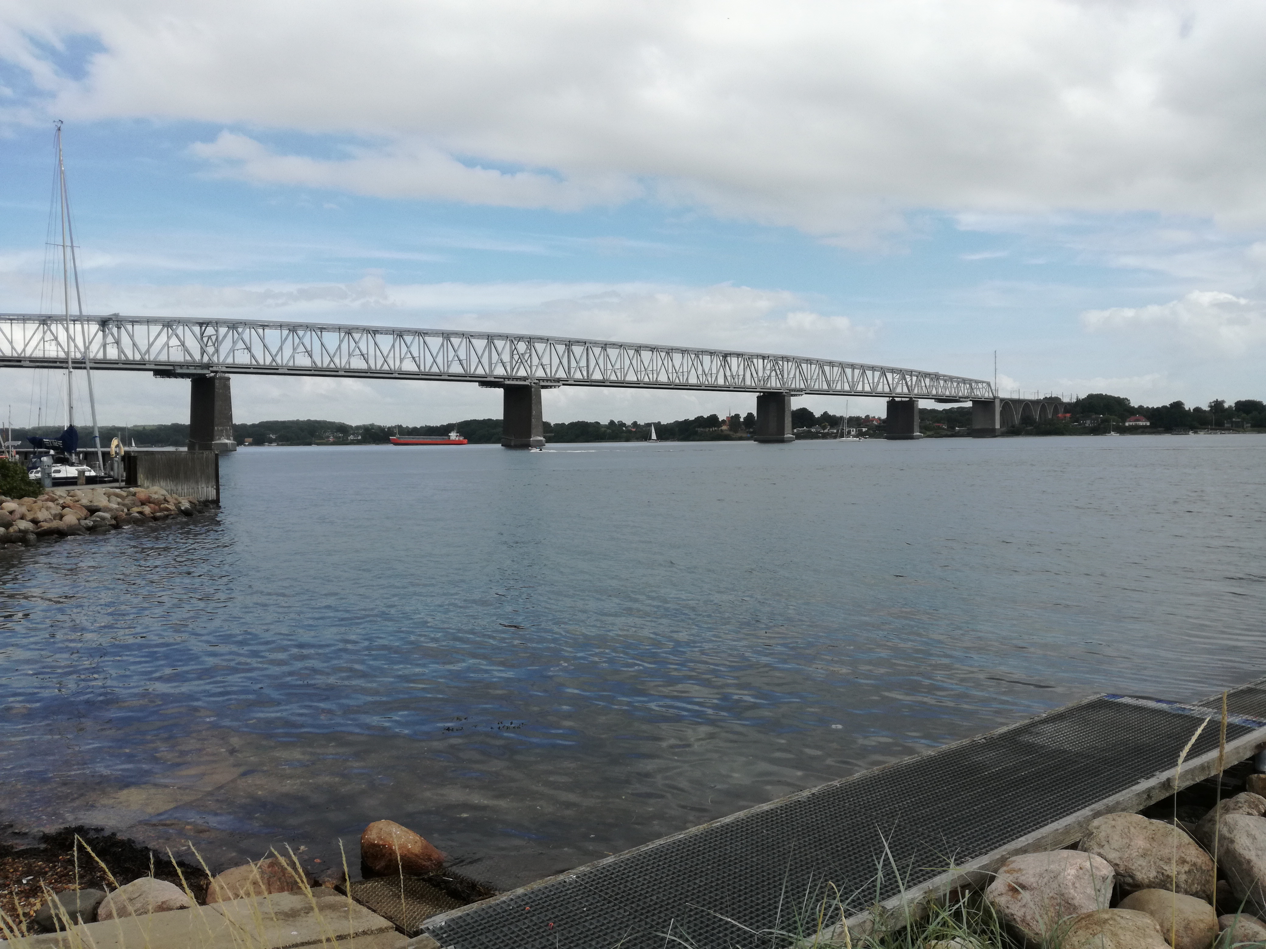 Quer über die Insel Fünen nach Nyborg!