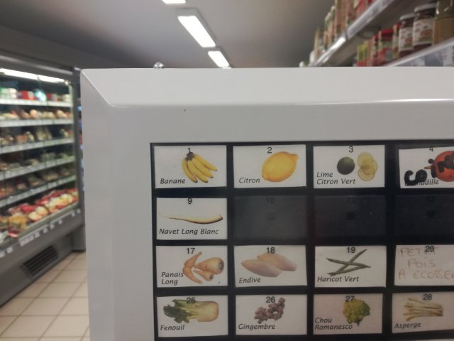 Eissalon aufgekauft und Bananen haben die Taste 1!