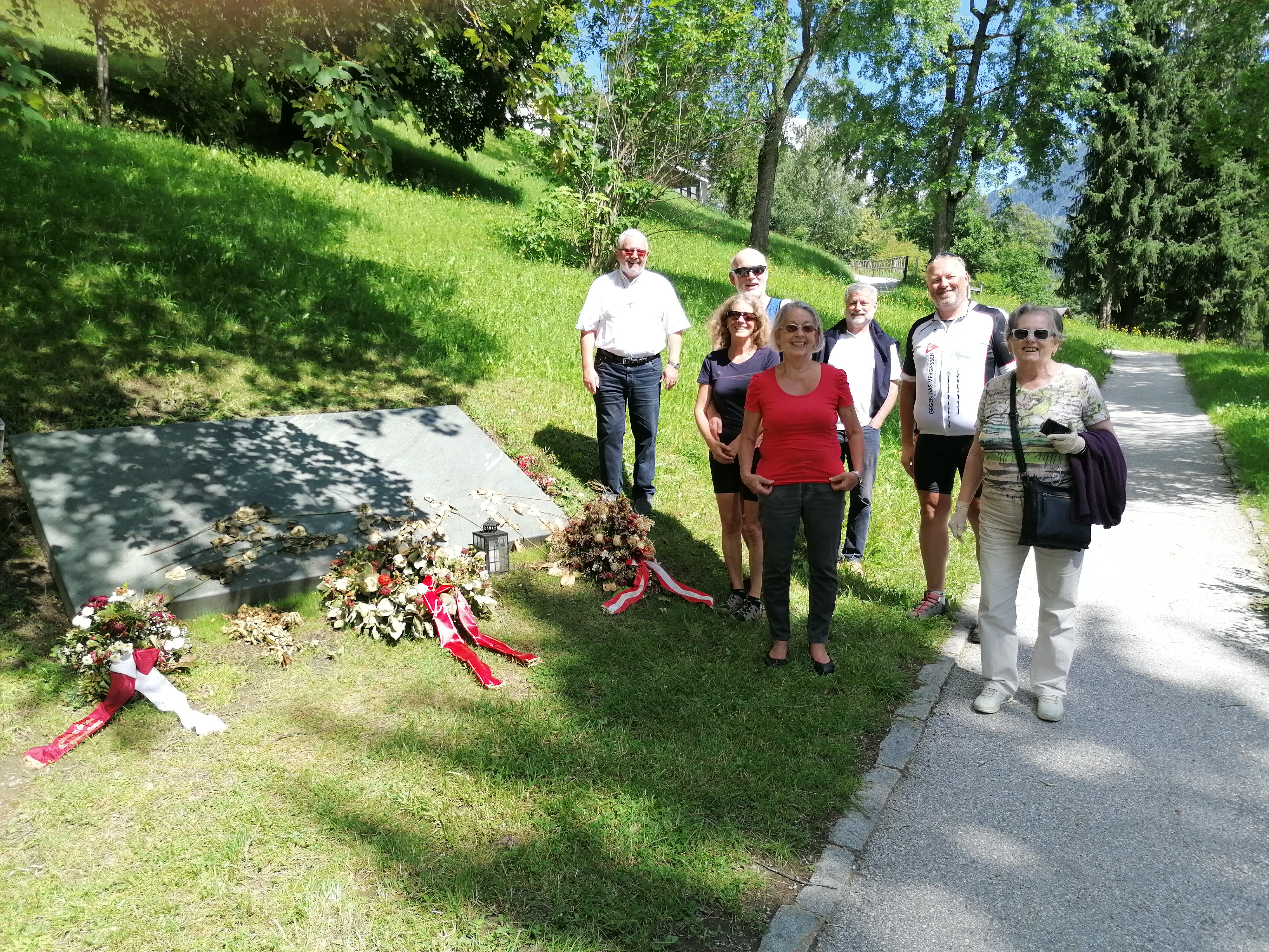 Durch unglaublich schöne Landschaft zum ersten Deserteurdenkmal Österreichs in Goldegg