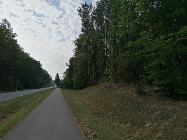 Kurzfristige Routenänderung und fahren wie auf einem Highway.